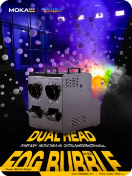 Генератор мыльных пузырей с дымом Moka SFX MK-B13A