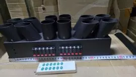 Веерный_пускатель_для_холодных_фонтанов Веерная установка для запуска сценических фонтанов на 12 шт., ELT12R